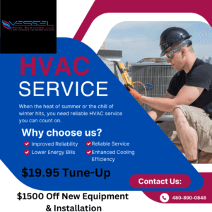 HVAC service flyer