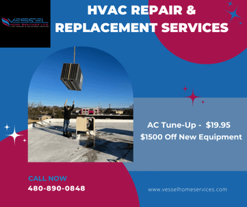 HVAC service flyer