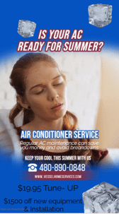 AC service flyer