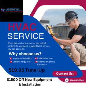 HVAC service flyer