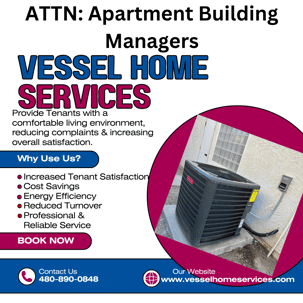 apartment building managers flyer